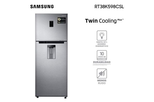 Refrigerador SAMSUNG Digital Inverter Inox 368 L en El País