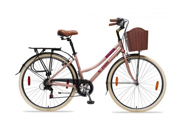 Bicicleta S-PRO Strada Lady Dlx 28" Aluminio con Canasto delantero para Dama en El País