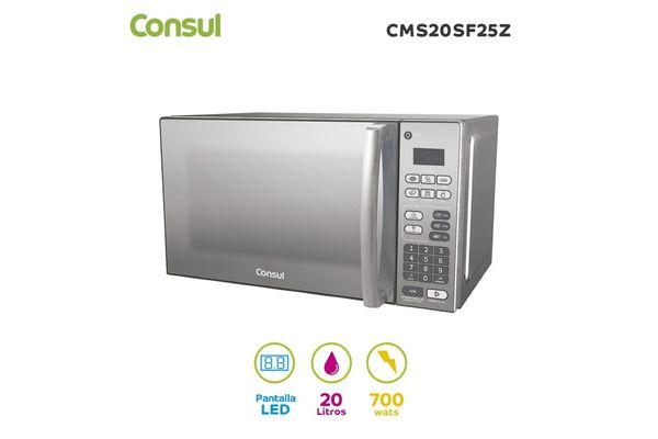 Microondas CONSUL CMS20SF25Z 20 L Silver en El País