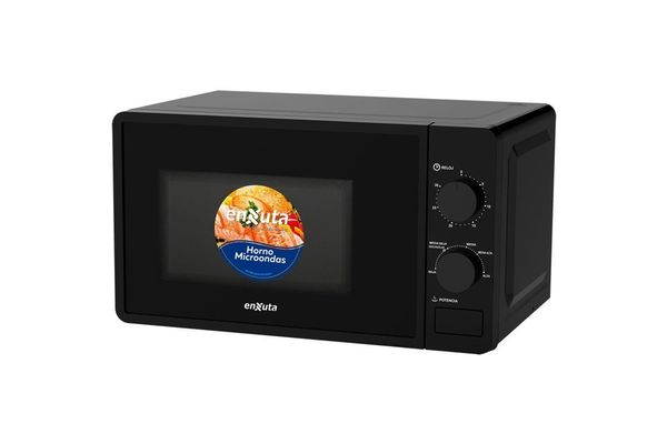 Microondas ENXUTA 20L Negro en El País