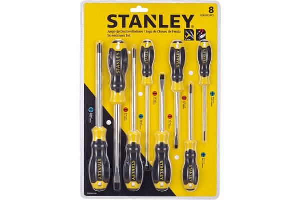 Juego de Destornilladores 8 Piezas STANLEY Cushion Grip en El País