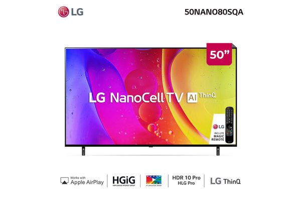 Smart TV LG 50" Nanocell Magic UHD 4k 50NANO75SPA en El País
