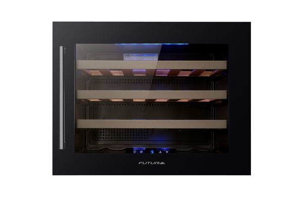 Enfriadora de Vino FUTURA Plus Vidrio Negro 22 Botellas FUT-EV22N en El País