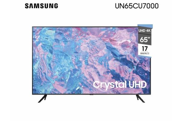 Smart TV 65" SAMSUNG Crystal UHD 4K un65cu7000 en El País