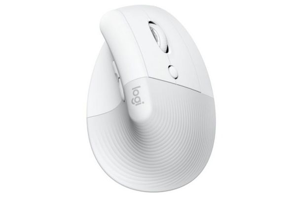 Mouse Vertical Inalámbrico LOGITECH Blanco en El País