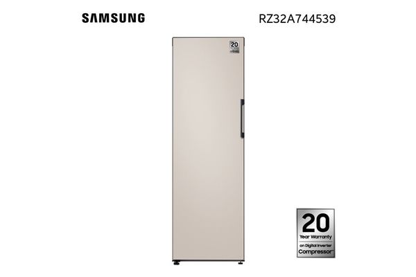 Refrigeradora SAMSUNG BeSpoke One Door Convertible a Congelador 315L Beige en El País